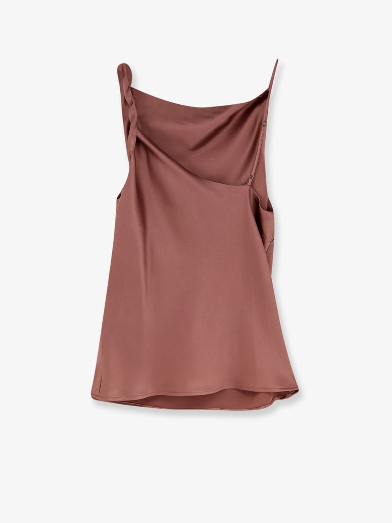 top satin brown by Selfnex