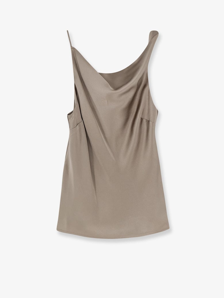 satin top green by Selfnex