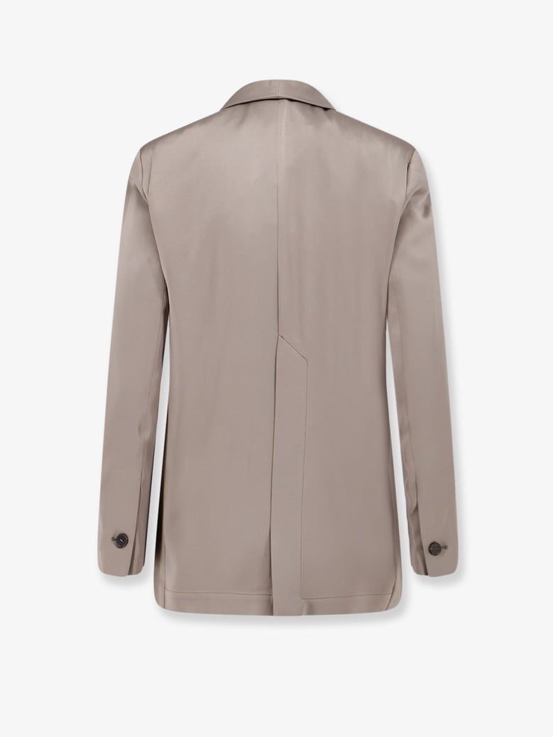 blazer satin grey by Selfnex