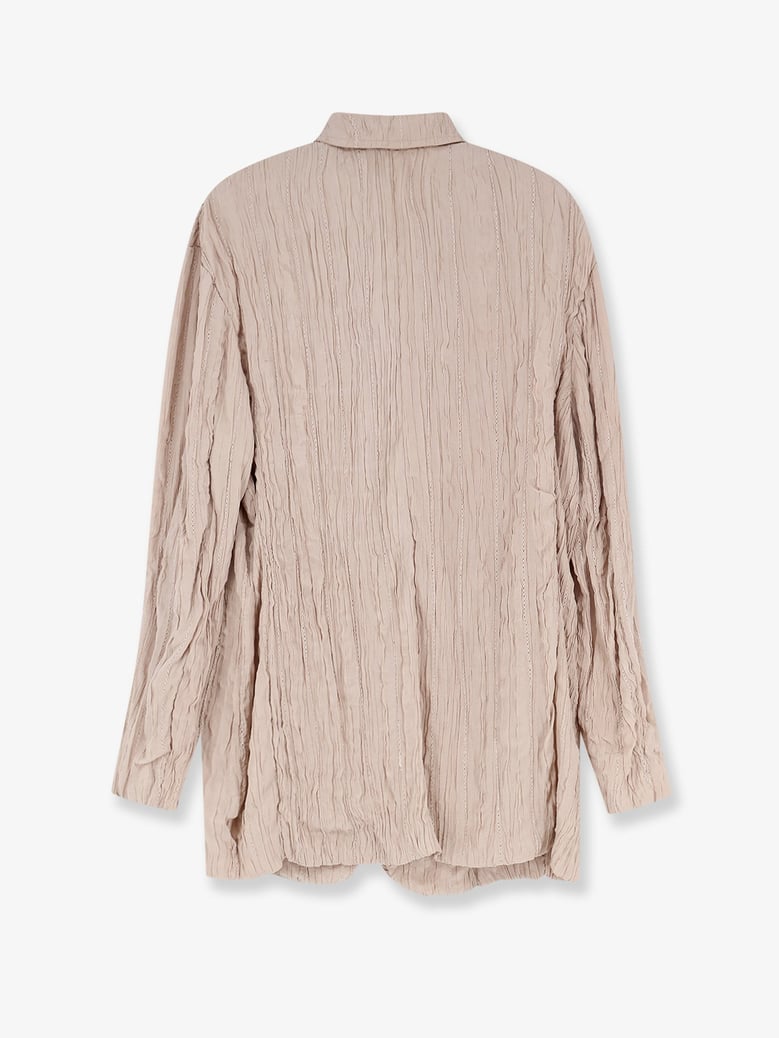 blazer in wrinkled viscose by Selfnex