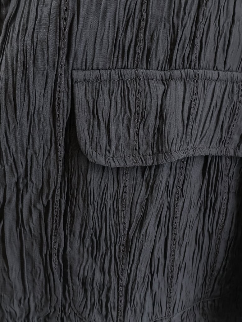 blazer wrinkled grey by Selfnex