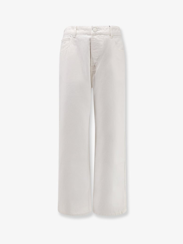 trousers cotton white by Selfnex