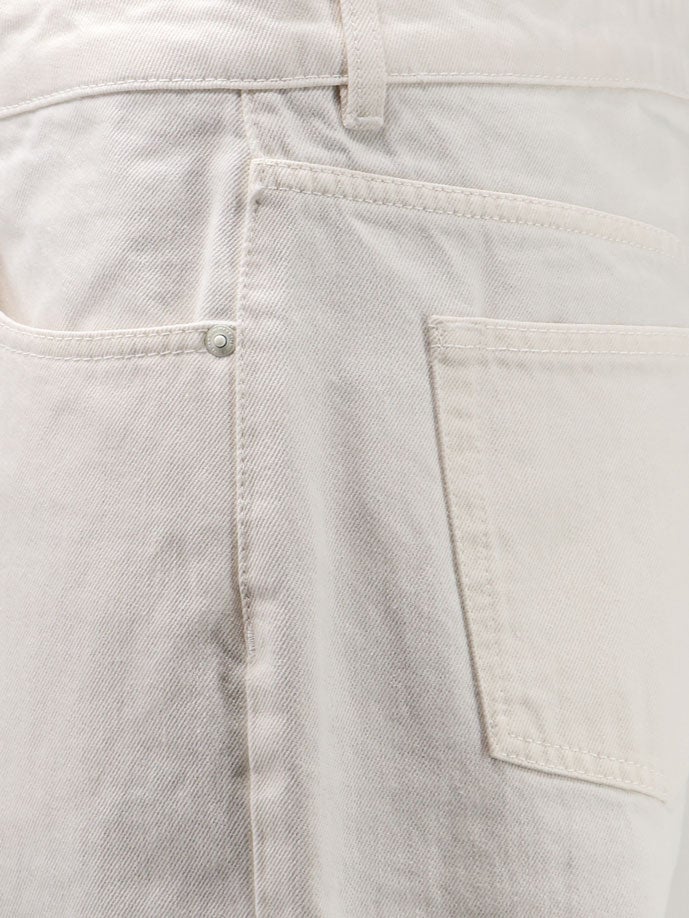trousers cotton white by Selfnex