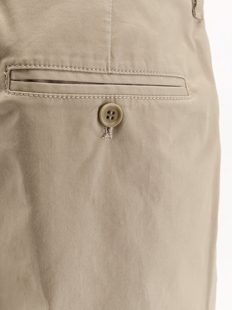 trousers cotton beige by Selfnex
