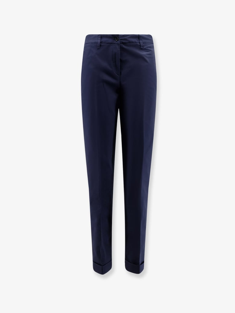 stretch cotton trousers blue by Selfnex
