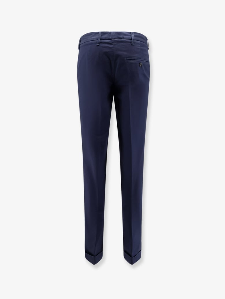 stretch cotton trousers blue by Selfnex