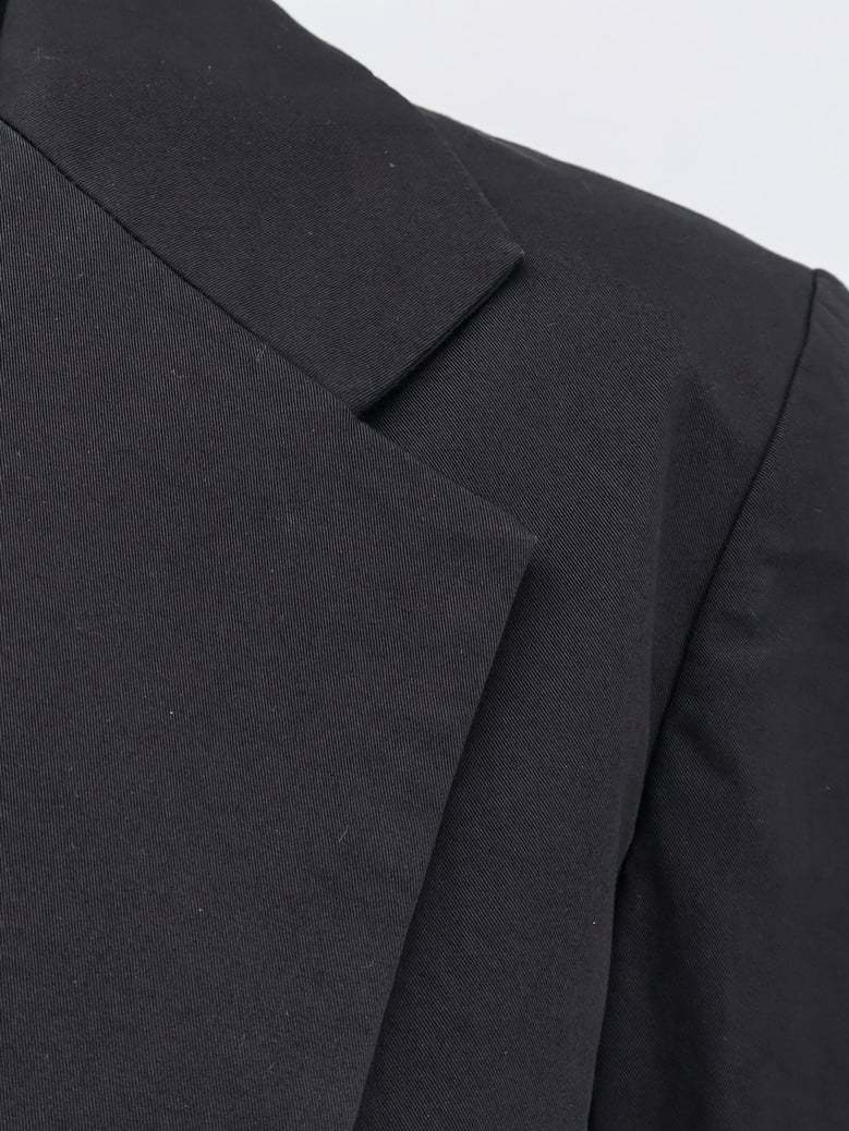 suit — stretch cotton, black by Selfnex
