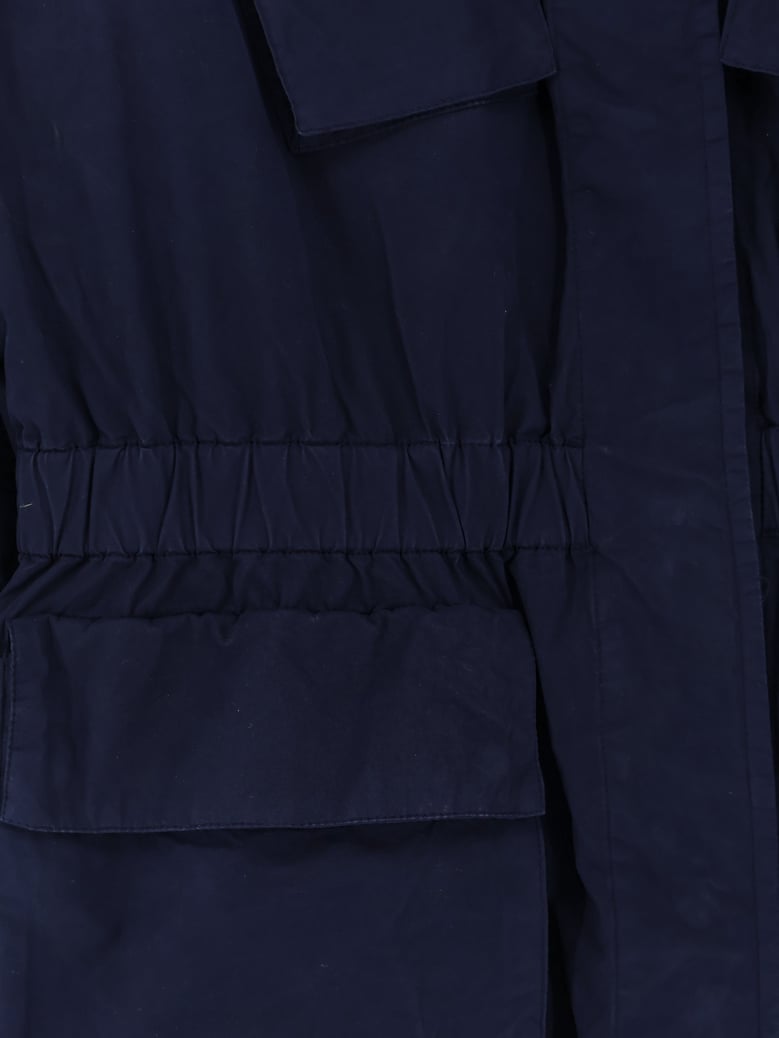 cotton jacket with lived effect by Selfnex