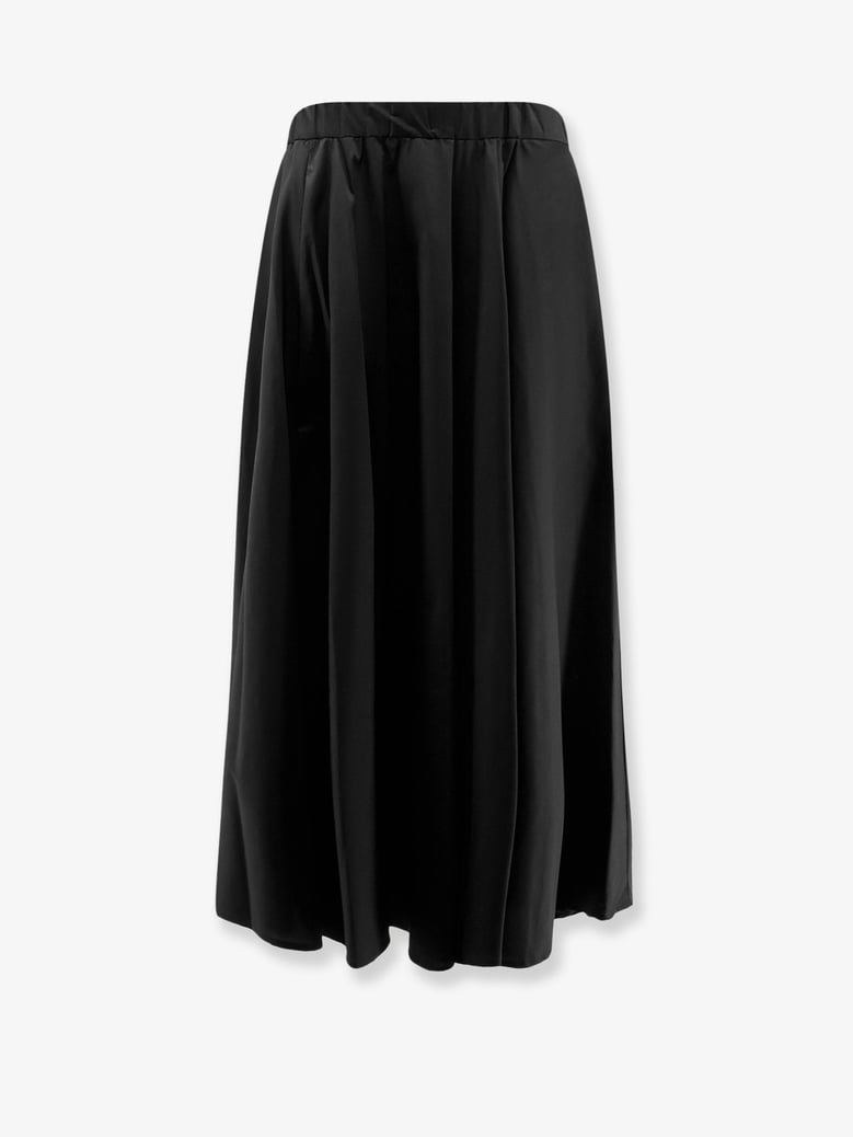 cotton skirt black by Selfnex