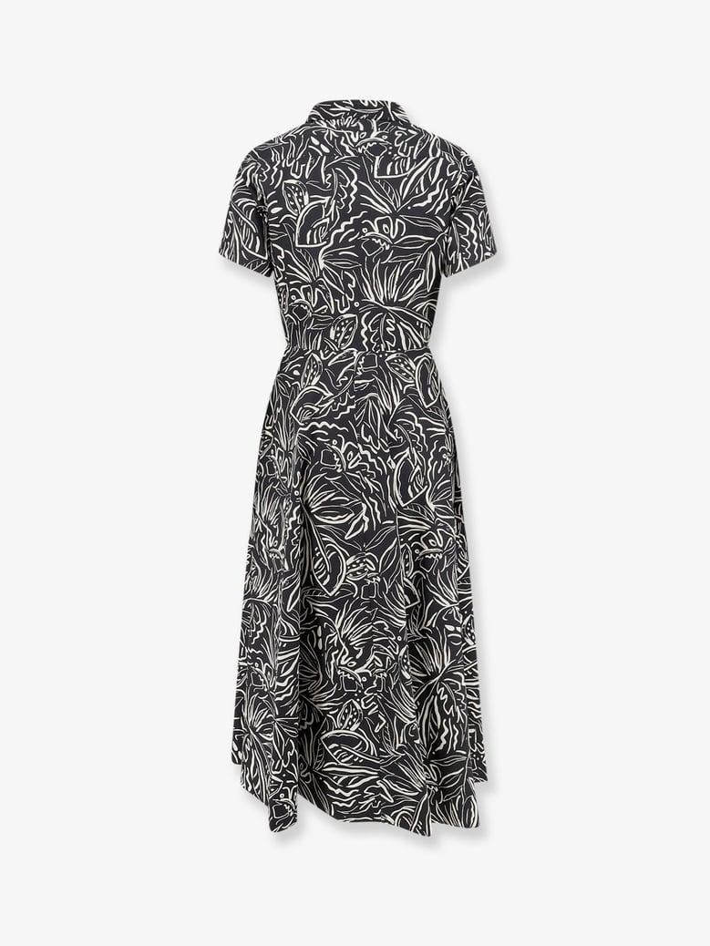 chemisier dress cotton black by Selfnex