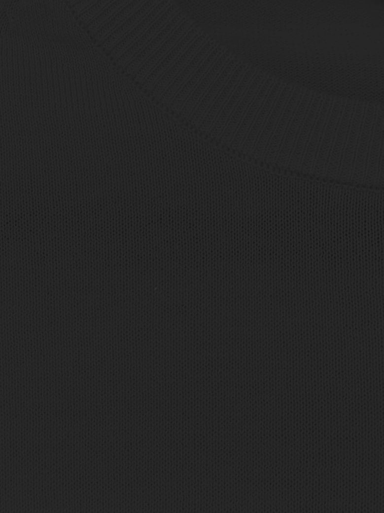 cotton sweater black by Selfnex