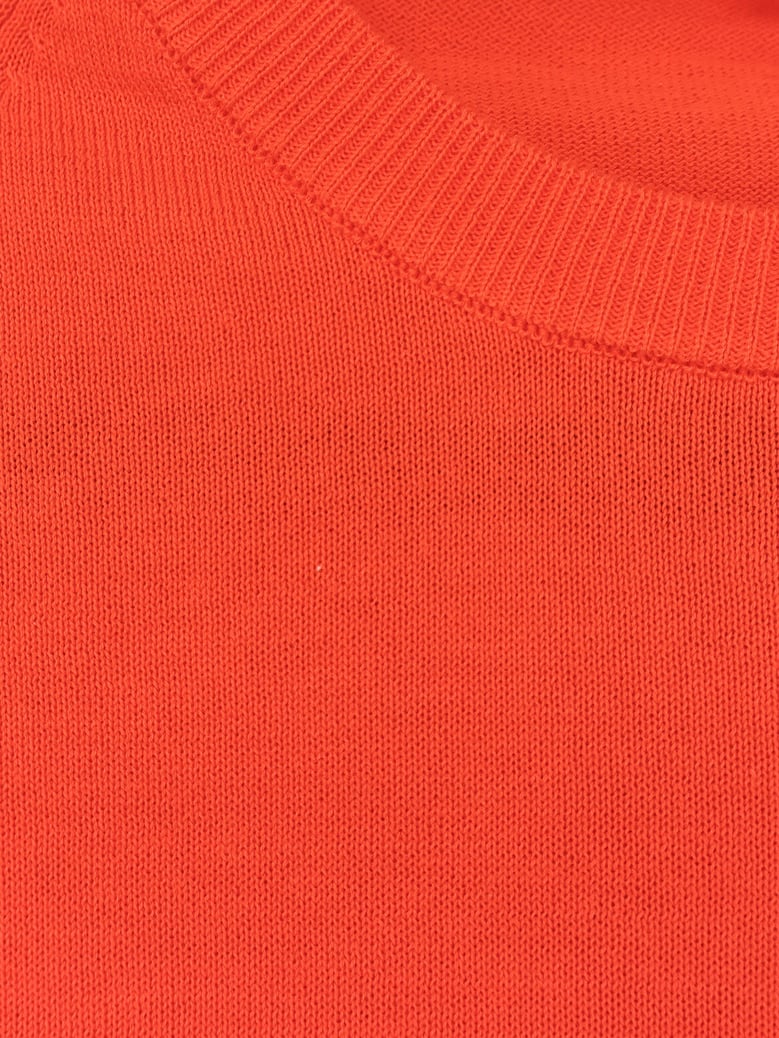 cotton sweater red by Selfnex