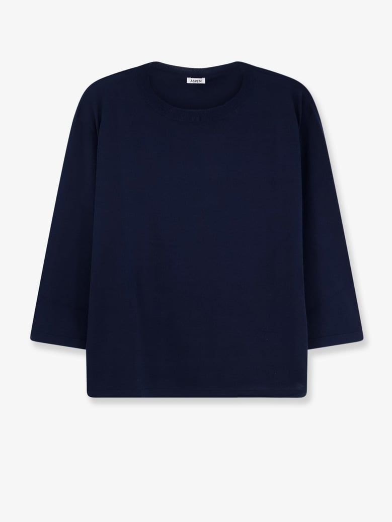 cotton sweater blue by Selfnex
