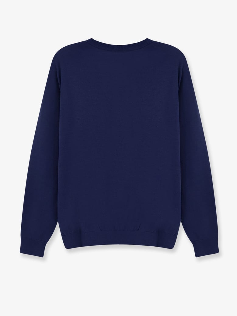 sweater cotton-silk-linen blue by Selfnex