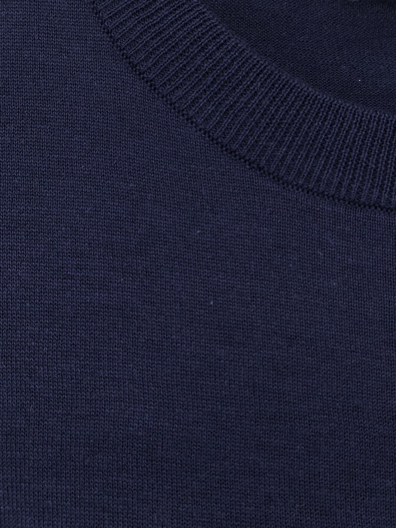 sweater cotton-silk-linen blue by Selfnex