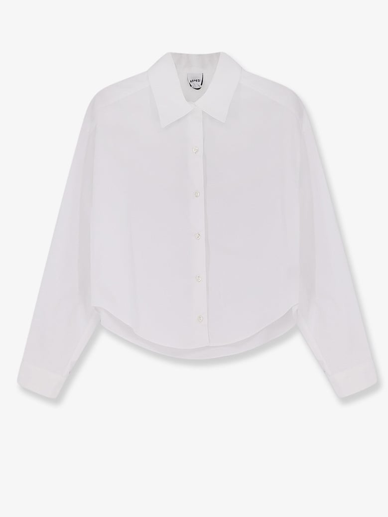 cotton shirt white by Selfnex