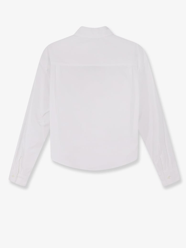 cotton shirt white by Selfnex