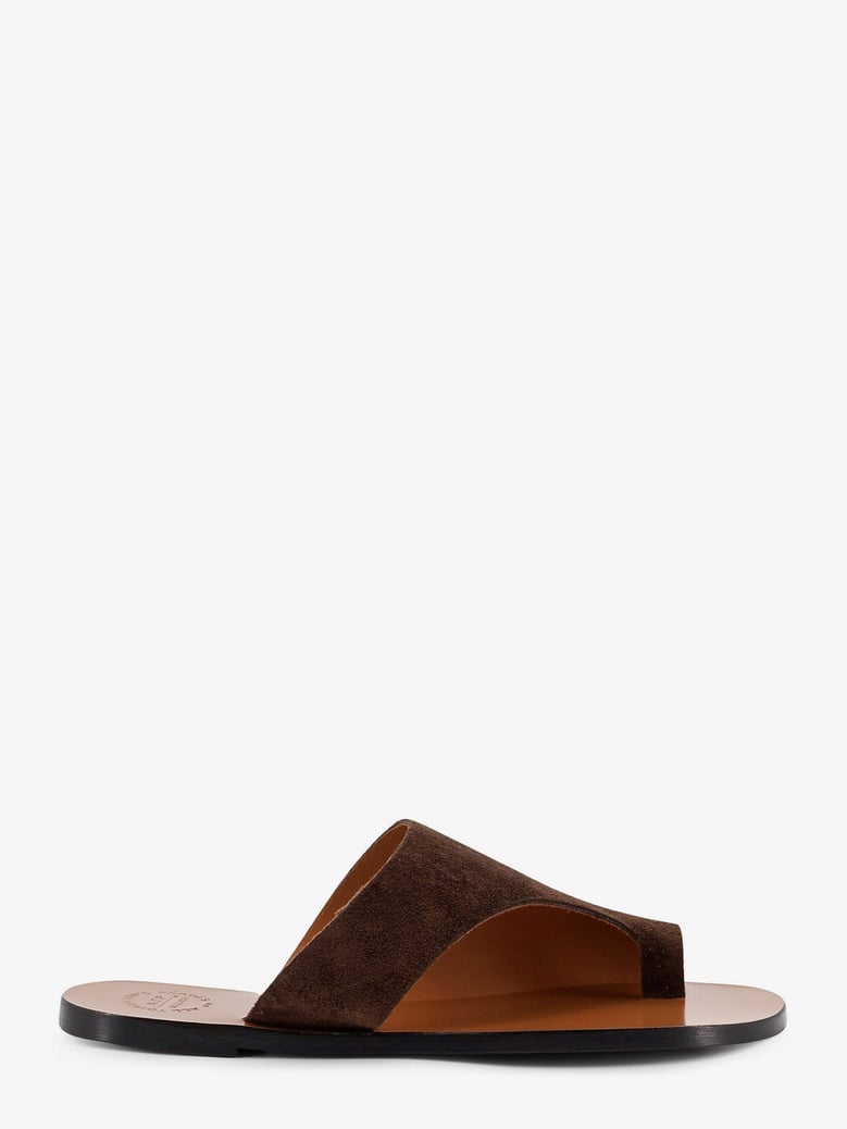 sandals rosa brown suede by Selfnex