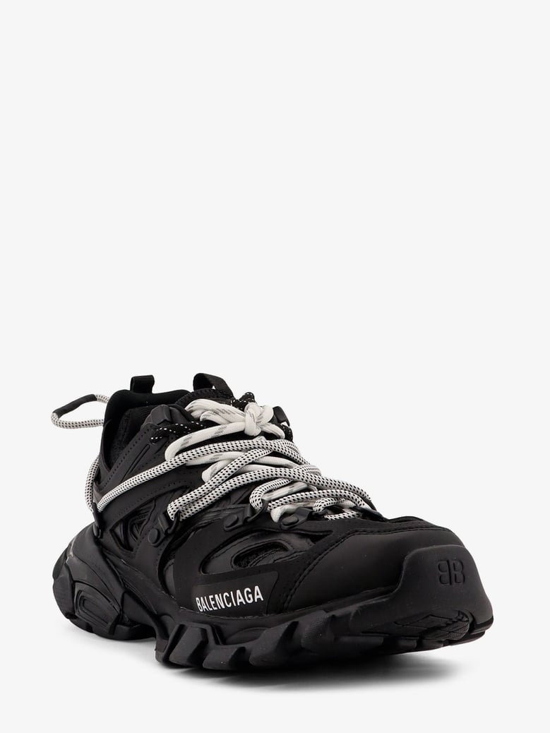 track mesh sneakers with double laces by Selfnex