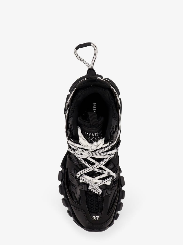 track mesh sneakers with double laces by Selfnex