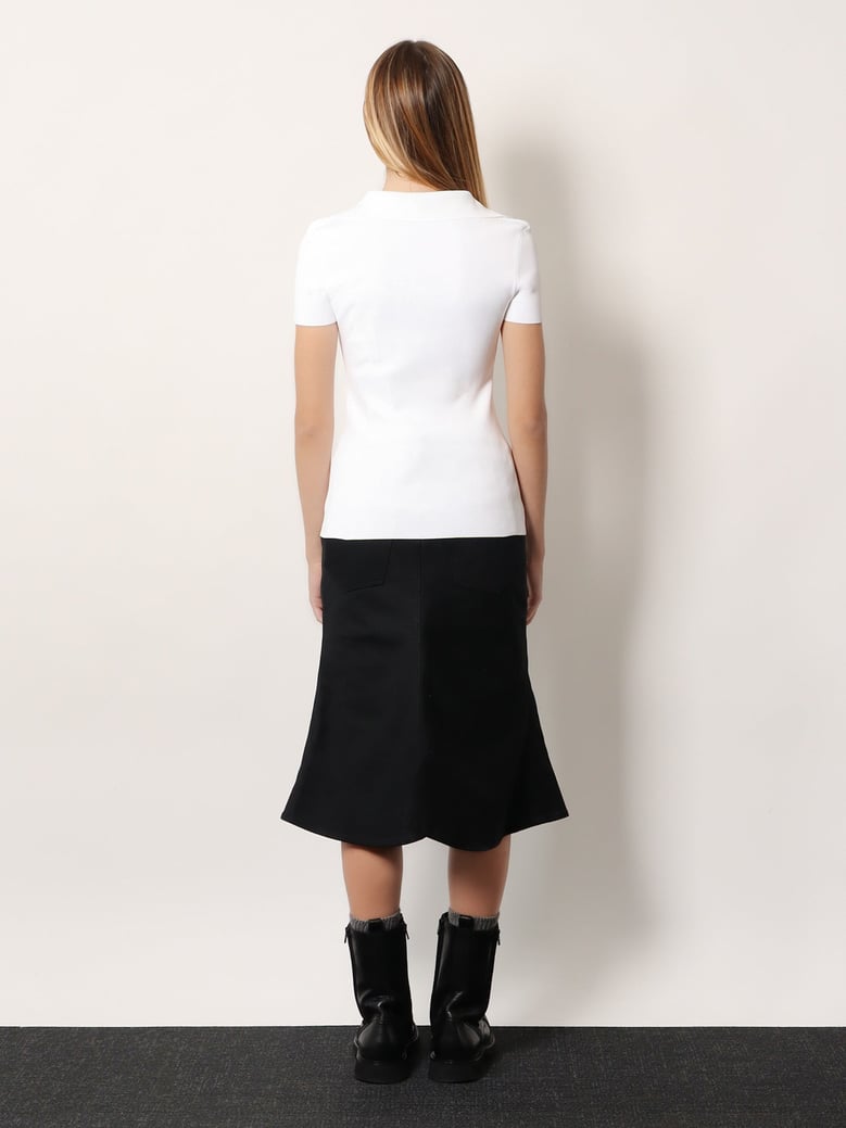 sweater viscose blend white by Selfnex
