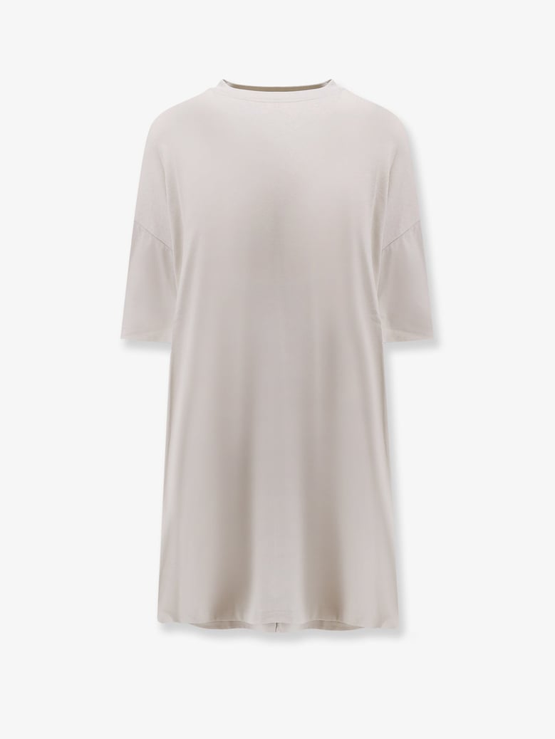 dress short cotton-jersey white by Selfnex