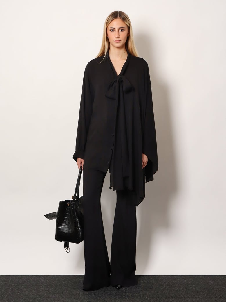 trousers viscose black by Selfnex