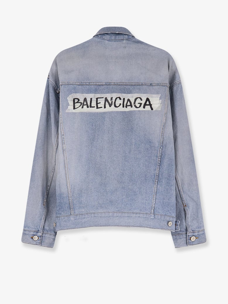 washed out denim jacket by Selfnex