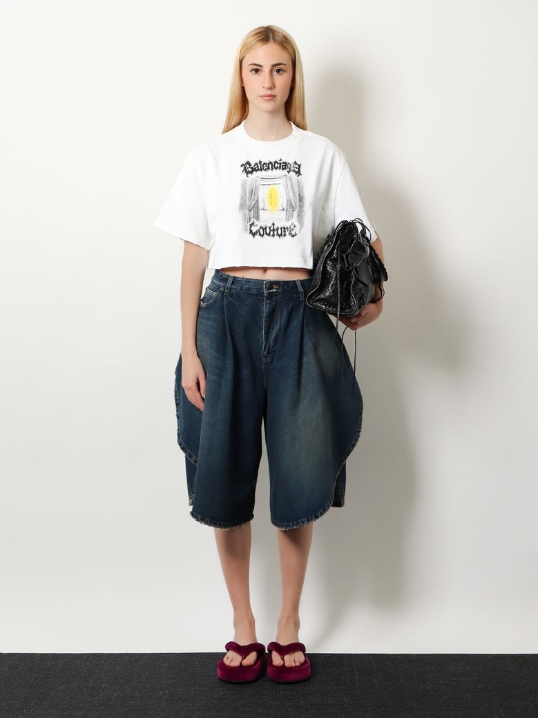shorts bermuda cotton blue by Selfnex