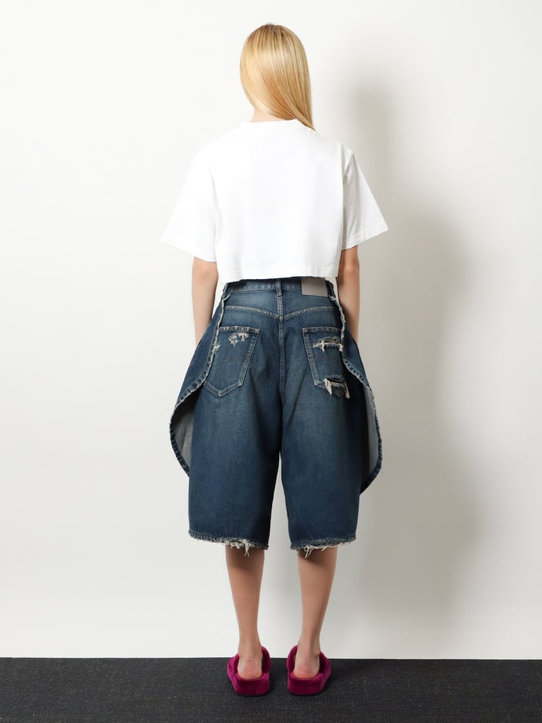 shorts bermuda cotton blue by Selfnex