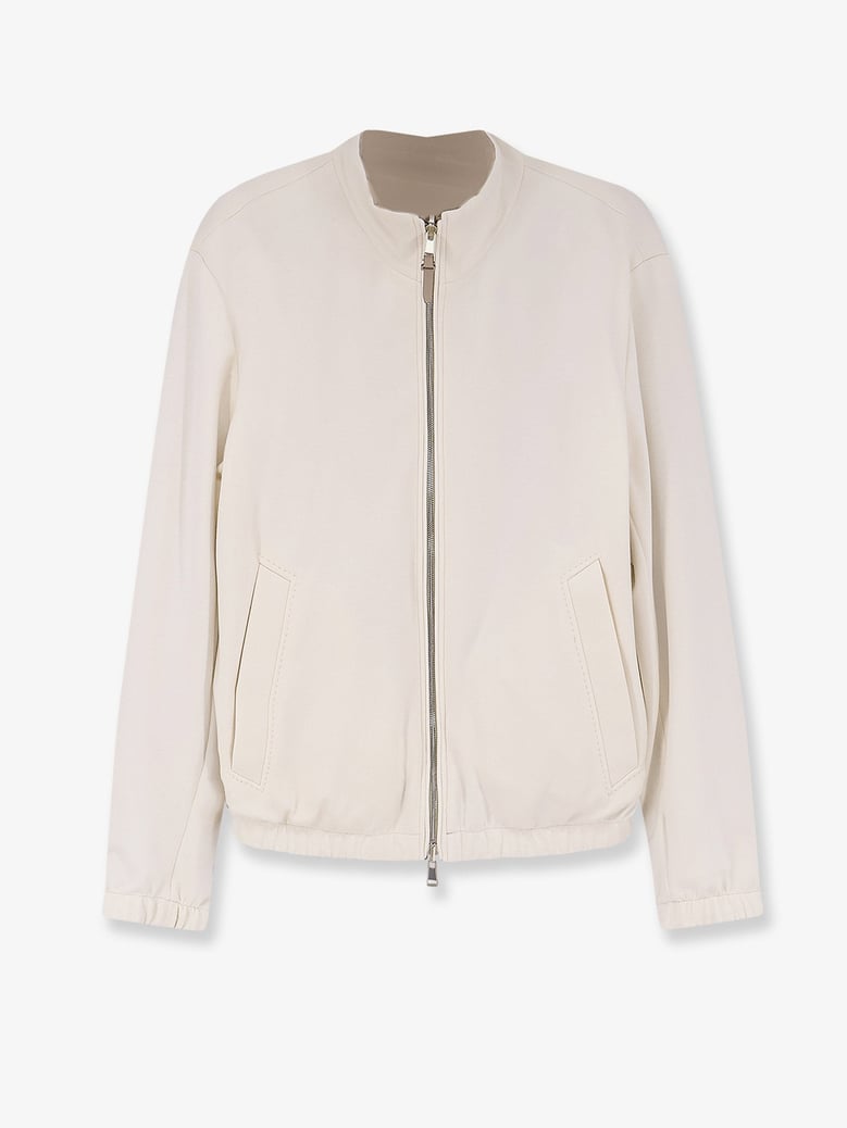 bomber jacket reversible beige by Selfnex