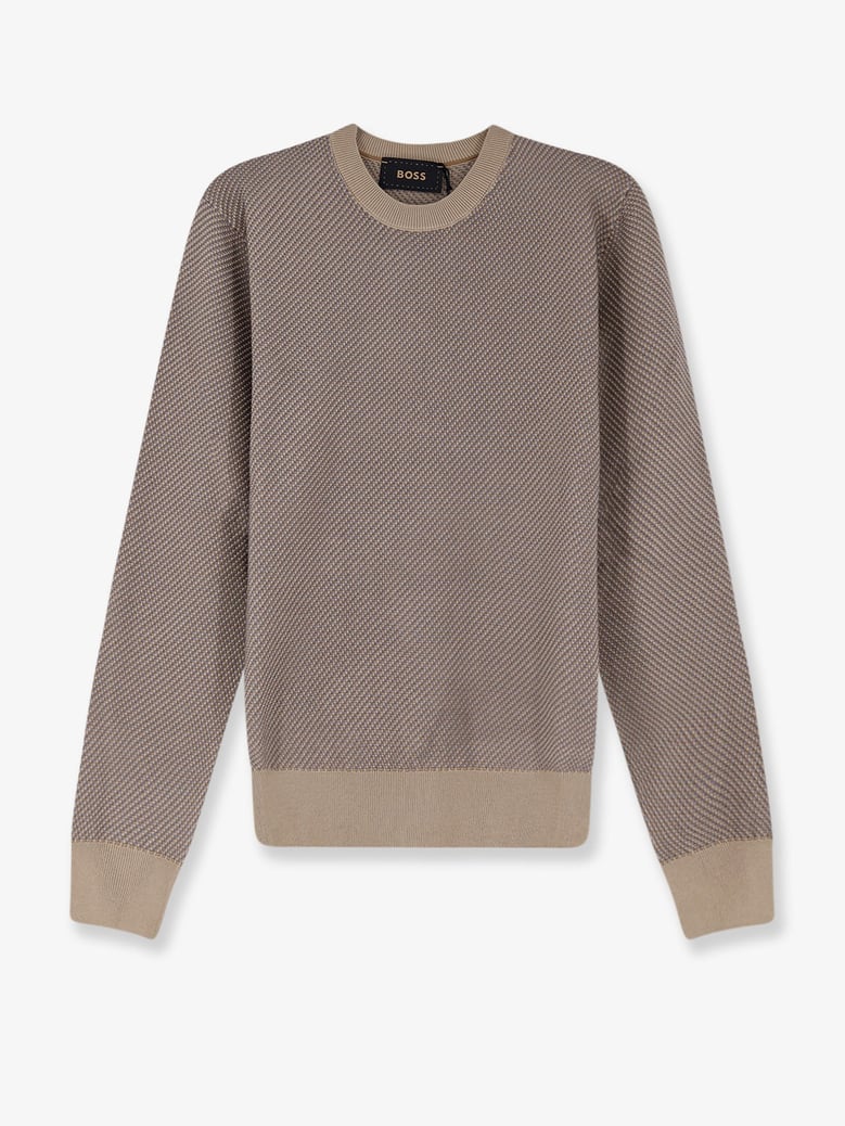 silk and cotton blend sweater by Selfnex