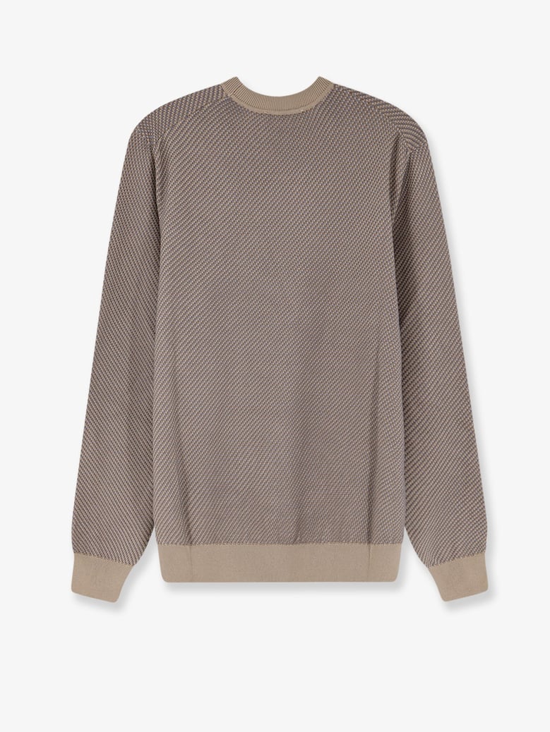 silk and cotton blend sweater by Selfnex