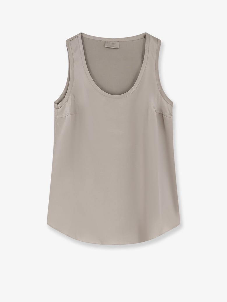 stretch silk top by Selfnex