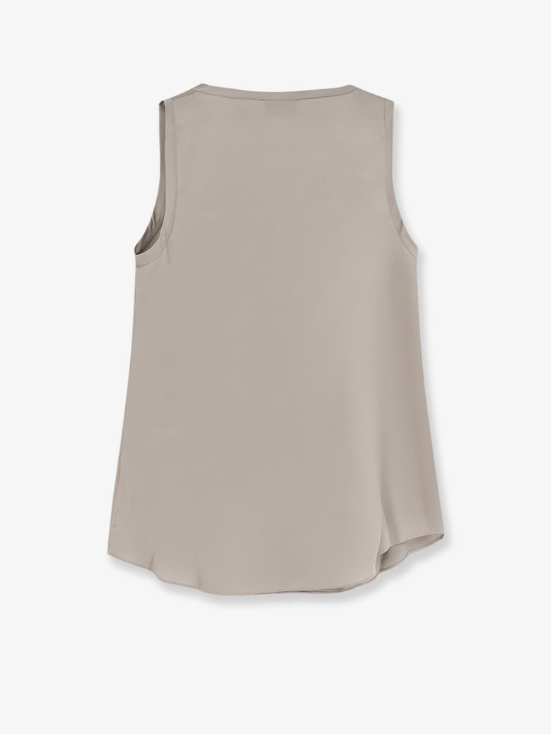 stretch silk top by Selfnex