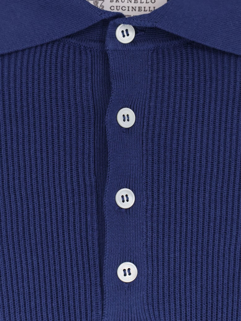 polo shirt blue by Selfnex