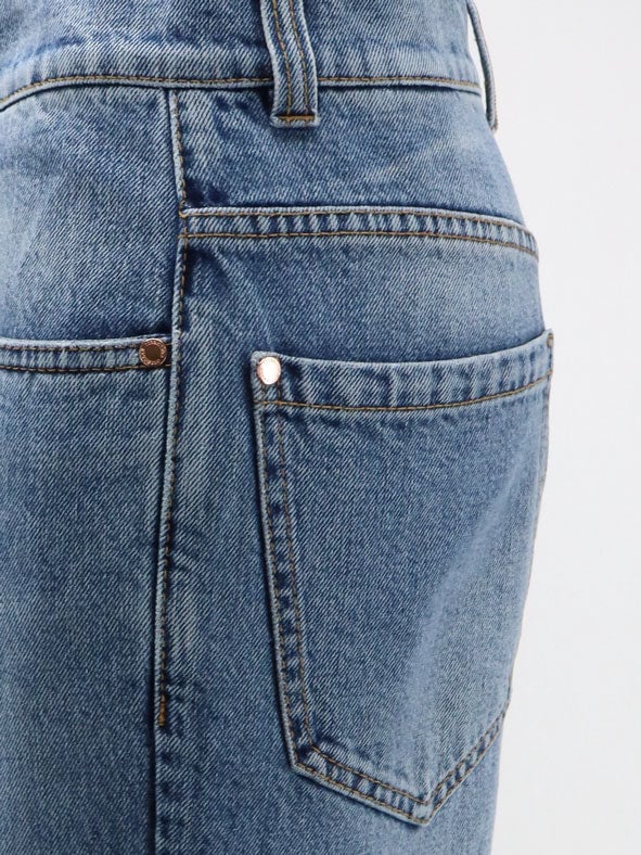 jeans retro vintage blue by Selfnex