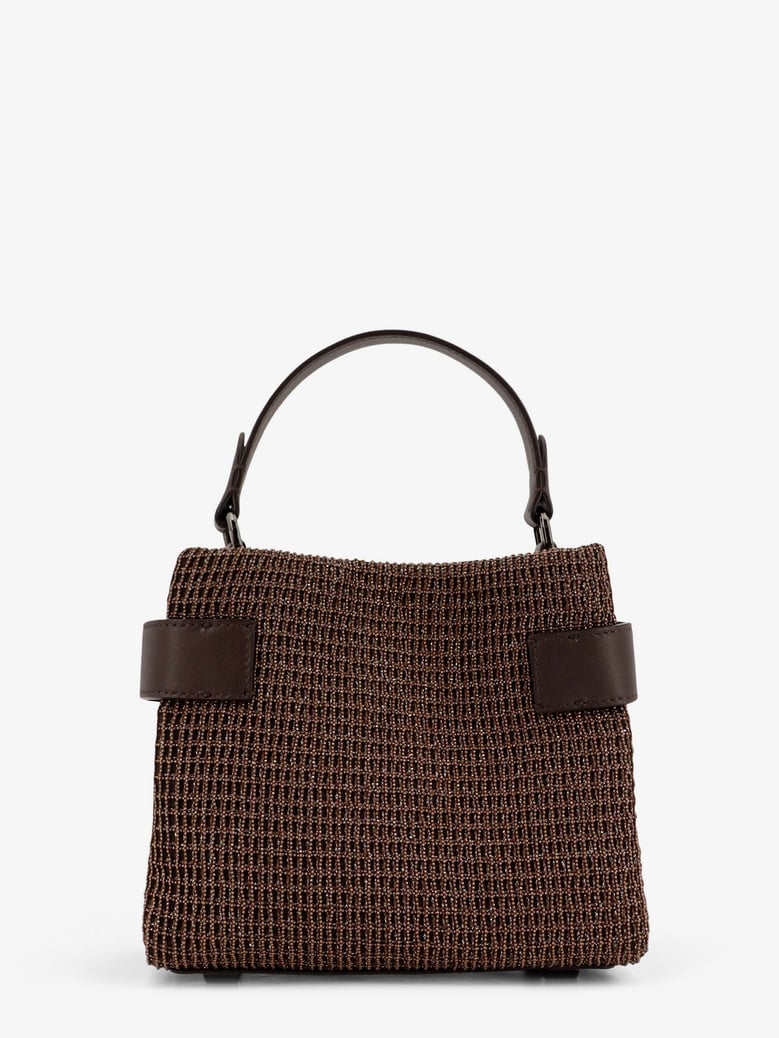 crossbody bag essence brown leather by Selfnex