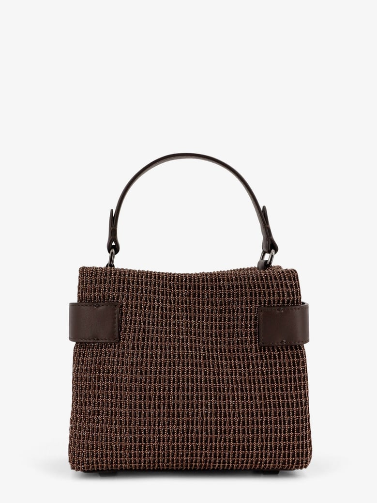 crossbody bag essence brown leather by Selfnex
