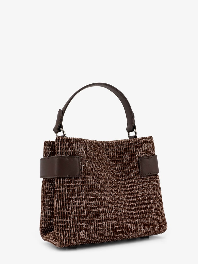 crossbody bag essence brown leather by Selfnex