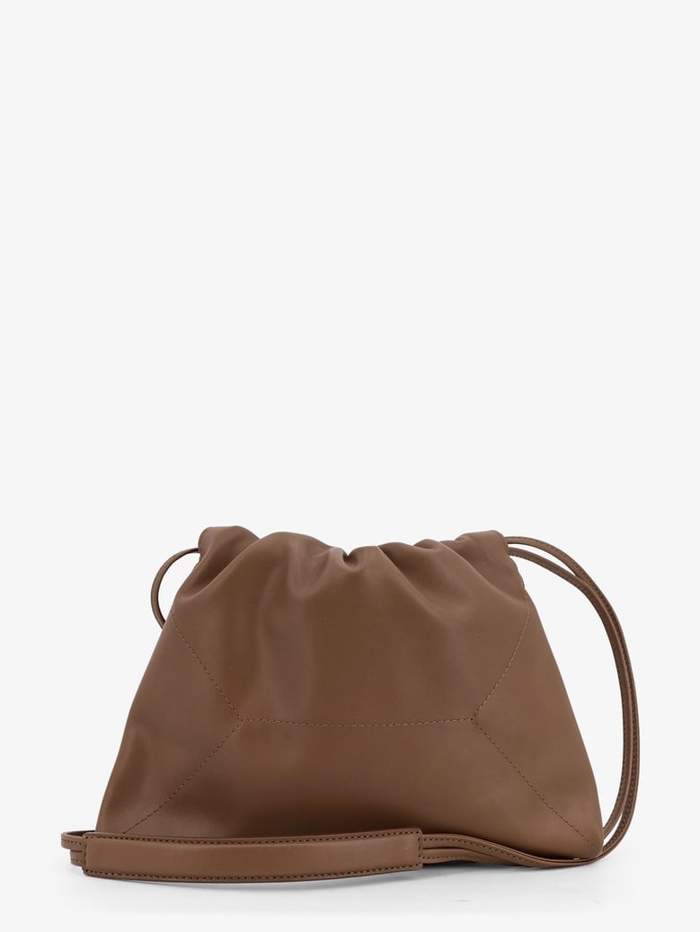 duo leather shoulder bag by Selfnex