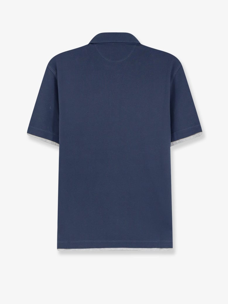 polo shirt blue by Selfnex