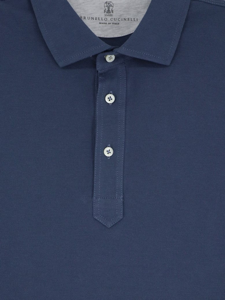 polo shirt blue by Selfnex