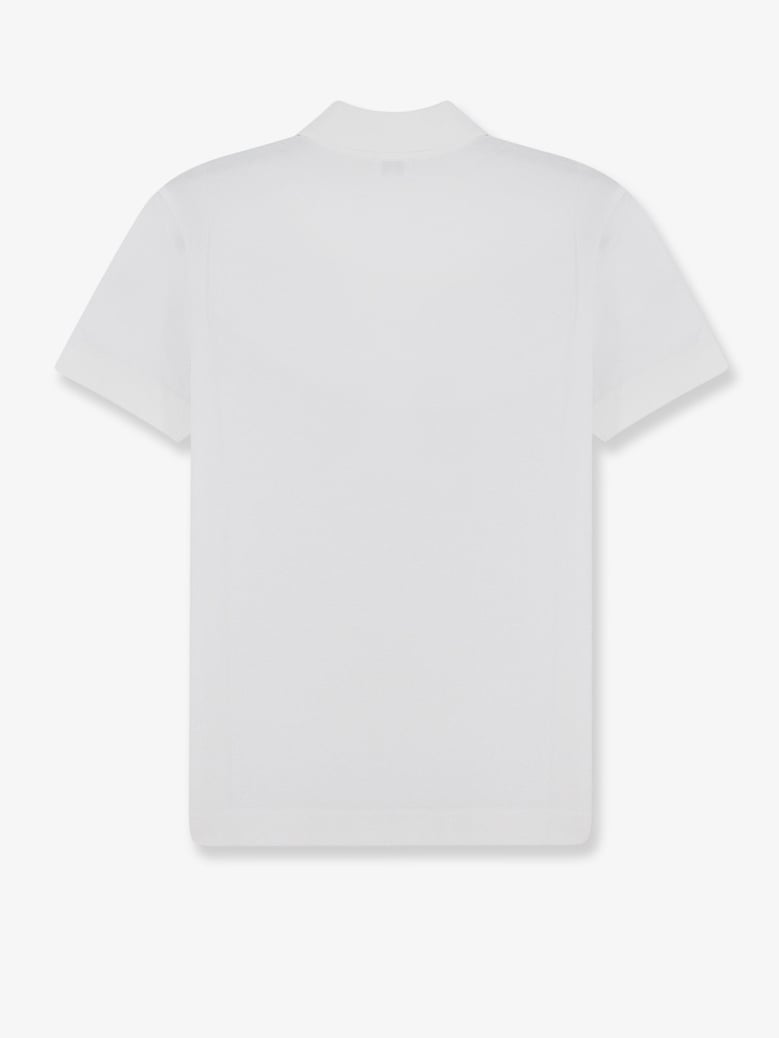 polo shirt cotton-blend white by Selfnex