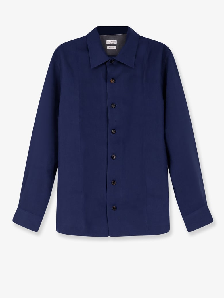 easy fit linen shirt by Selfnex