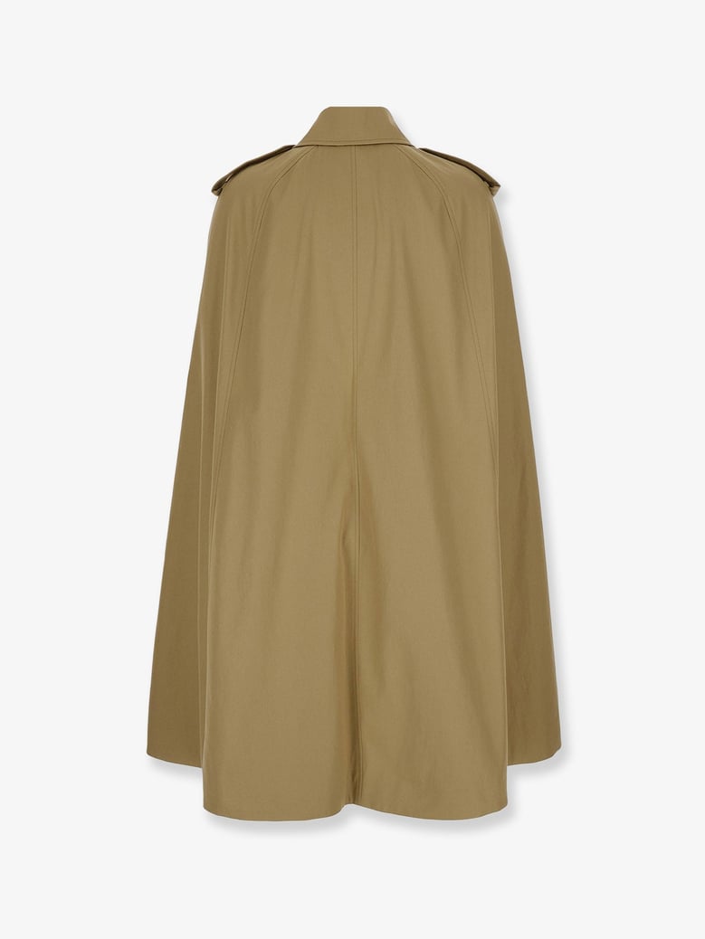 cotton trench coat with belt by Selfnex