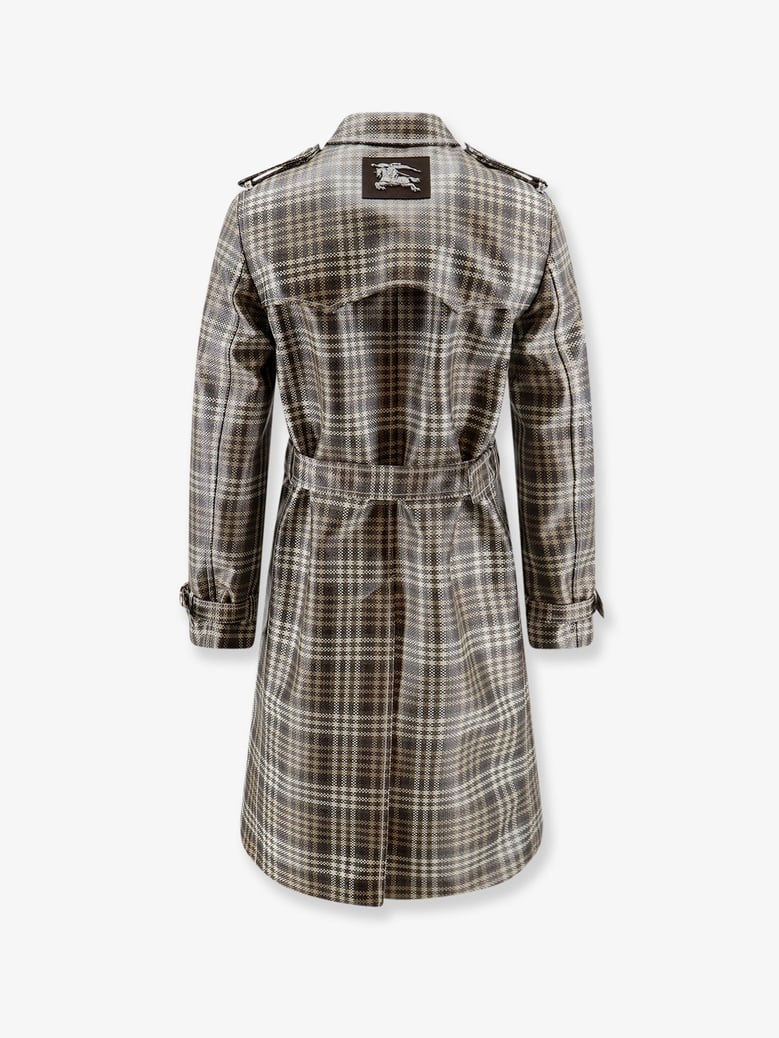 trench coat foxfield madras green by Selfnex