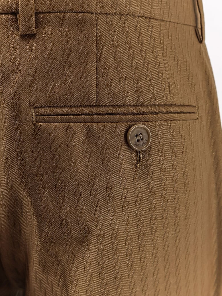 trousers shelley brown wool-mohair by Selfnex