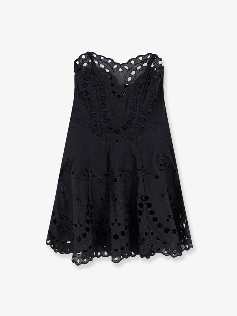 short dress bail black by Selfnex