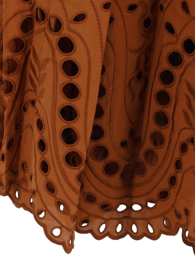 long dress marlin brown by Selfnex